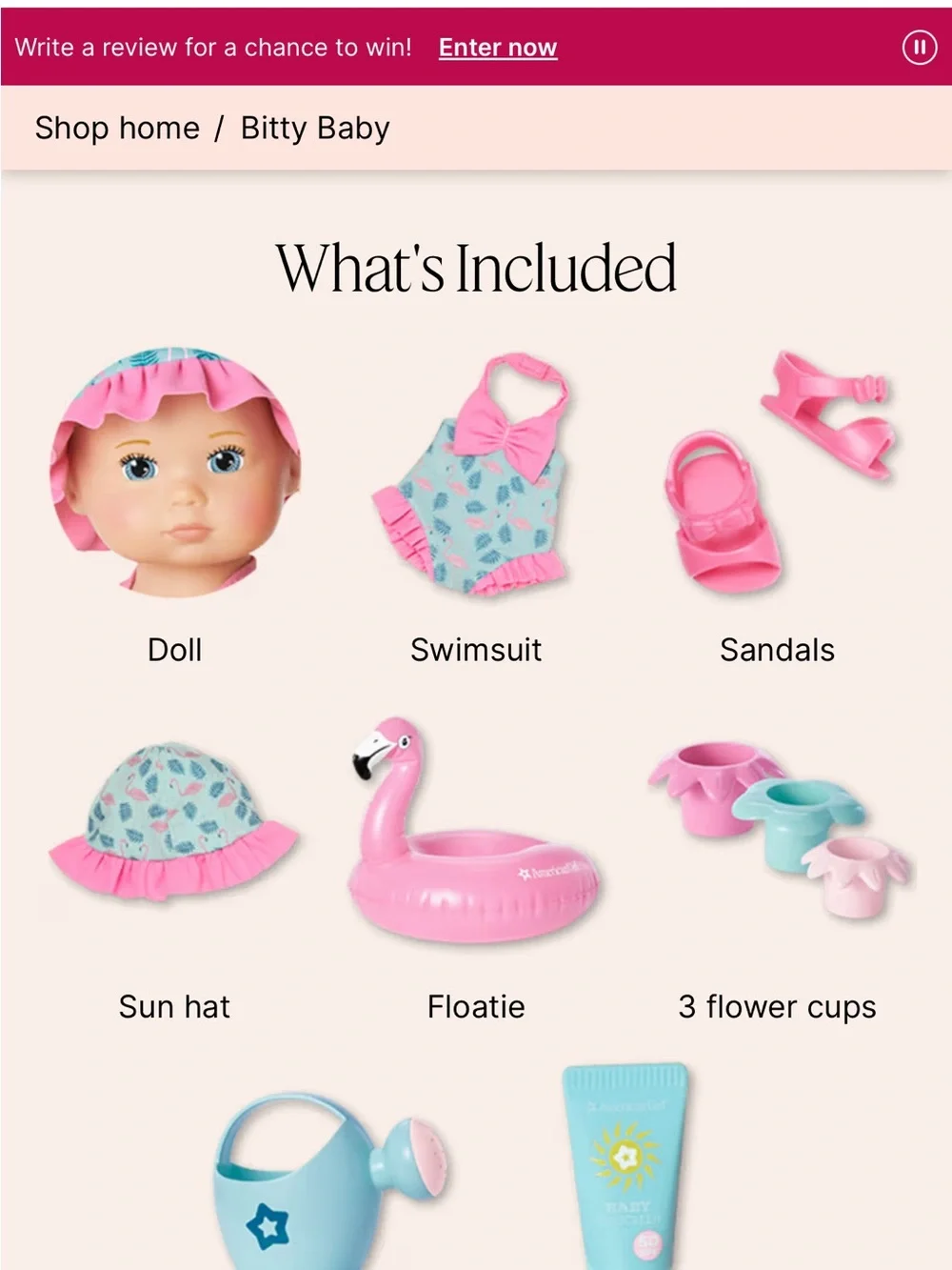 American Girl cute baby